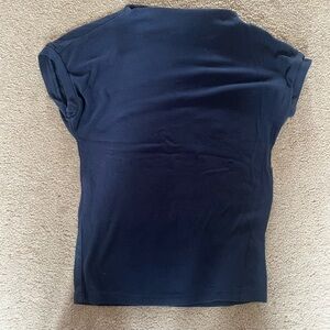 SHEIN Navy Short Sleeve Tee
